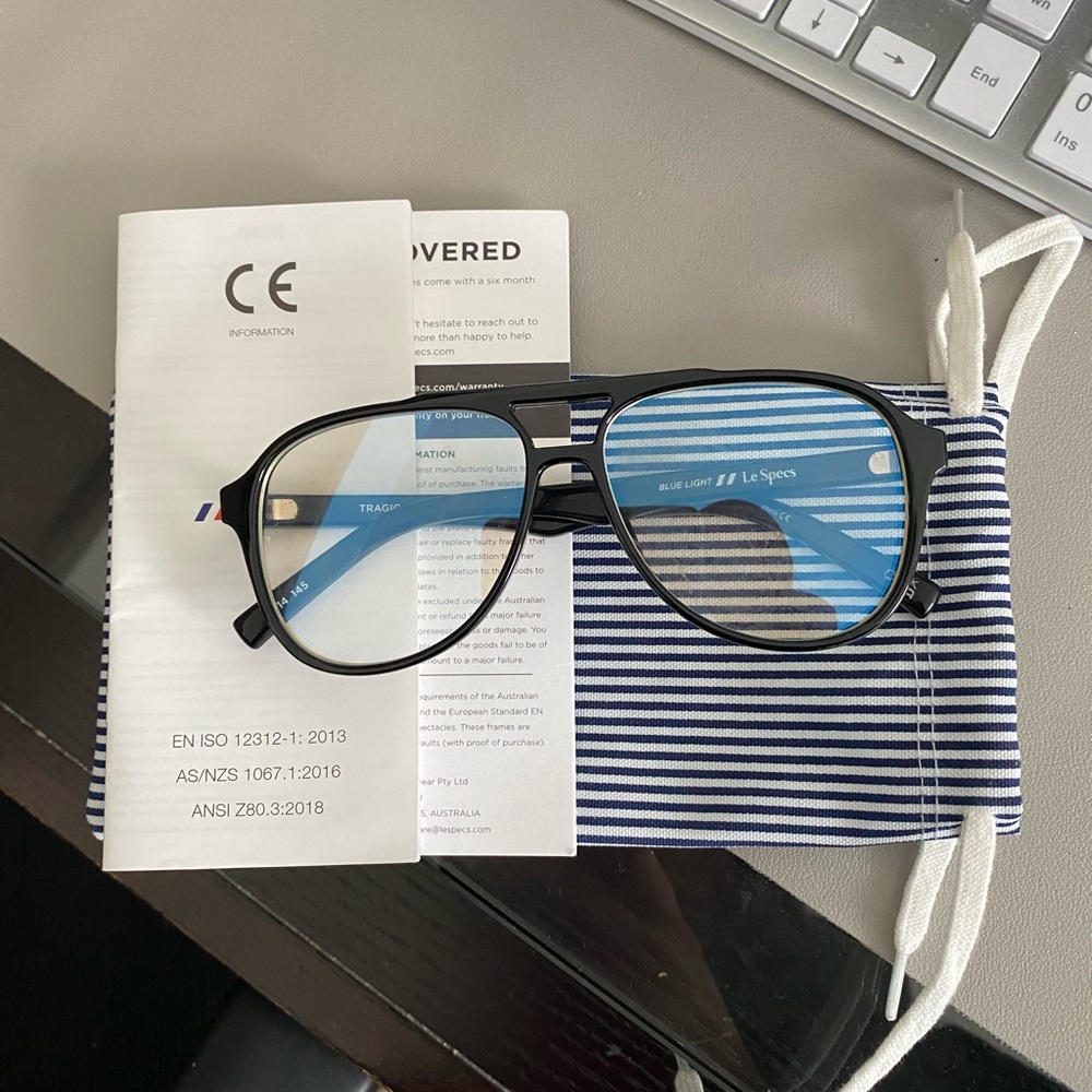 Le specs blue light glasses